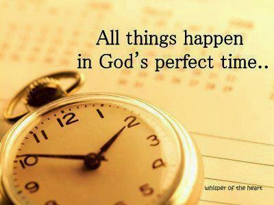 In God's Pefect Time